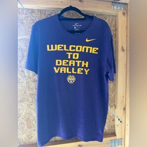Nike Purple an Gold LSU Athletic Tee